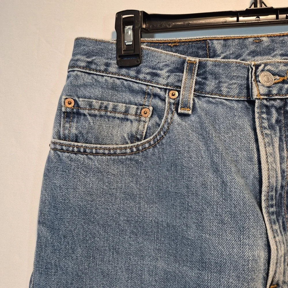 Vintage‎ Levi's Levis 505 Straight Leg Denim Jeans 33 x 34 90s Grunge Dadcore